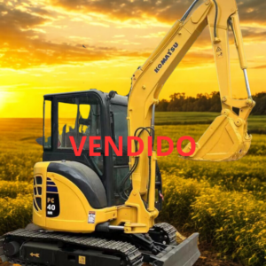 MINI ESCAVADORA KOMATSU PC40 RM
